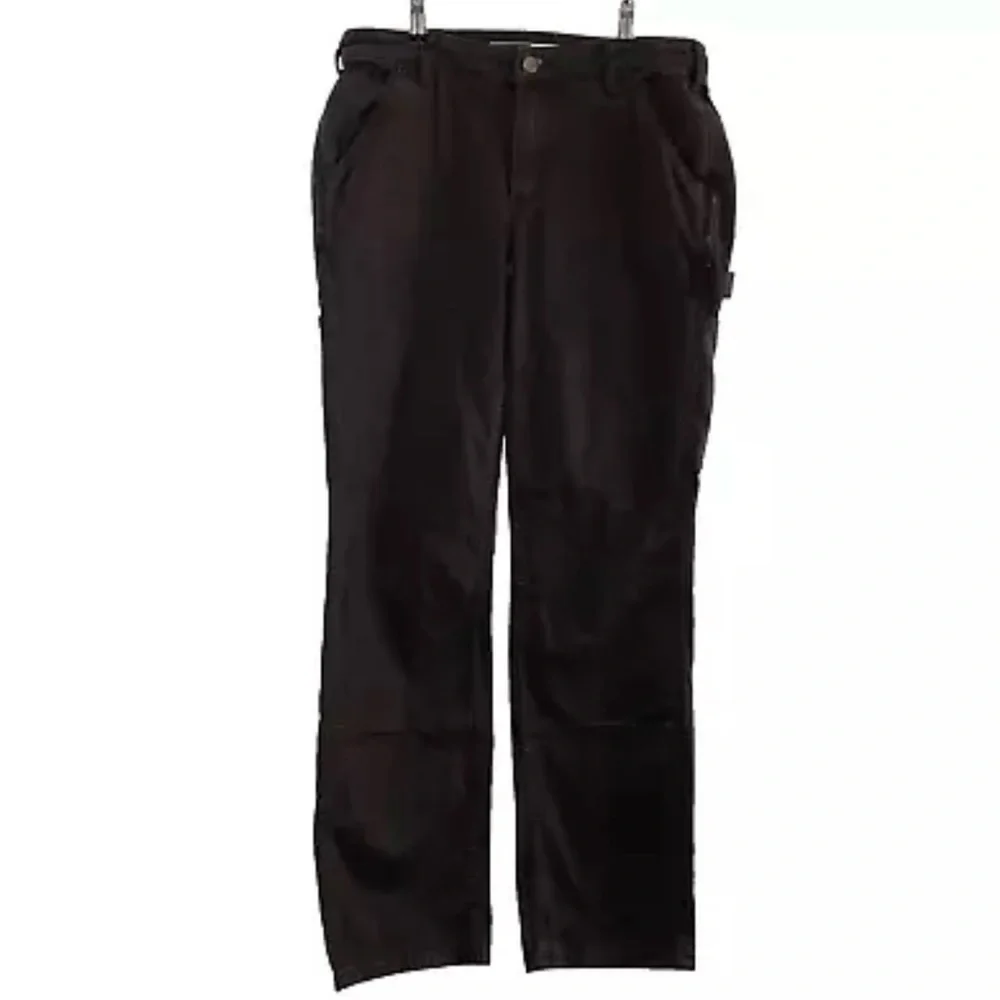 Carhartt Rugged Flex Loose Fit Canvas Double Front Work Pants - 8 Tall - Picture 2 of 15